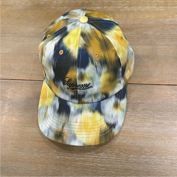 Supreme Accessories - Supreme Liberty Floral Tie-Dye 6-panel Baseball Hat Cap Unisex